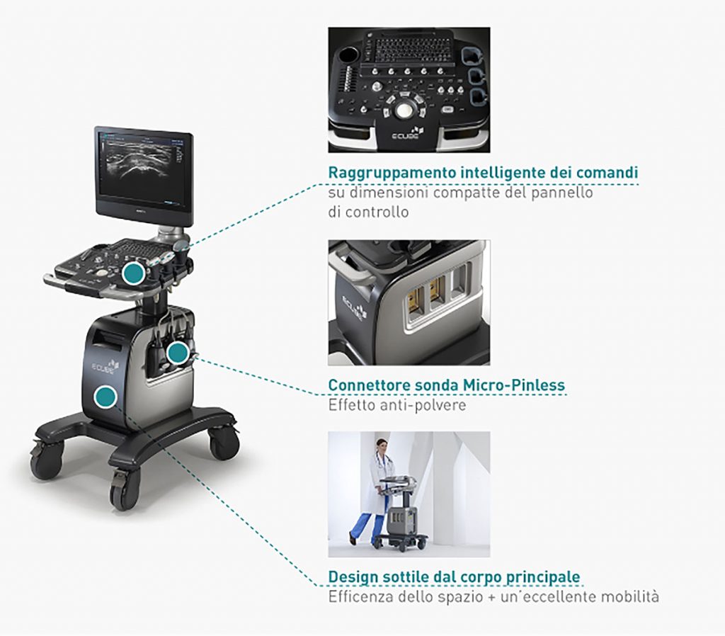 Ecografo portatile E-Cube i7 - Ecografia - Elettromedicali - Alpinion Italia